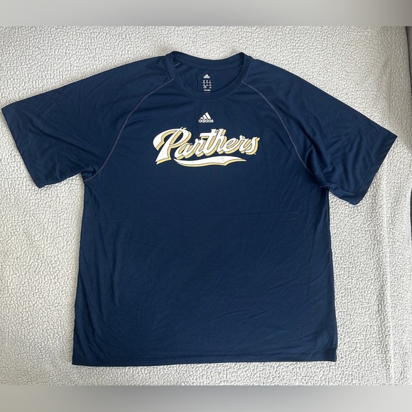 Adidas Panthers FIU T-Shirt XL Mens Navy Blue NCAA Rare - Picture 1 of 3